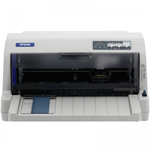 爱普生(Epson) LQ-735KII 82列平推票据针式打印机 （针式 票据打印机 黑白 A4）