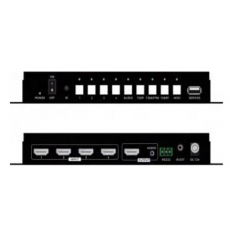 拼控一体机 视频矩阵 海康友联 DS-6900 多屏幕 视频拼接处理器 4K 60HZ 四画面分割器叠加漫游开窗分割解码 一体机